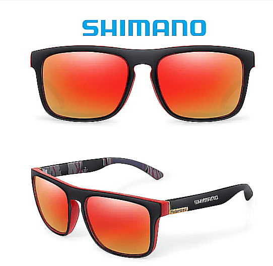 Oem Shimano Lumina Polarizačné slnečné okuliare s ochranou UV400 UNISEX Shimano Lumina Polarizačné okuliare Red