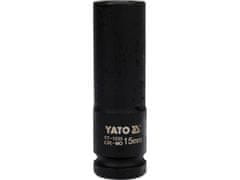 YATO Nadstavec 1/2" rázový šesťhranný hlboký 15 mm CrMo