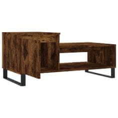 Petromila vidaXL Konferenčný stolík dymový dub 100x50x45 cm spracované drevo