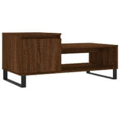 Petromila vidaXL Konferenčný stolík hnedý dub 100x50x45 cm spracované drevo