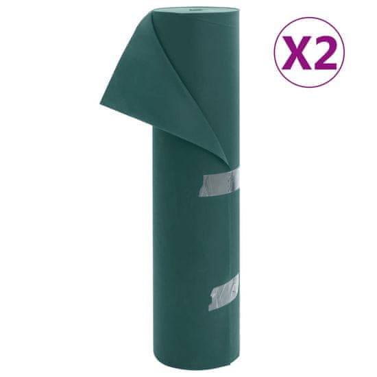 Vidaxl Fólia na rastliny 2 rolky 70 g/m² 50x1,6 m