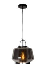 LUCIDE Lucide SISKA - Pendant light - 1xE27 - Smoke Grey 45404/01/65