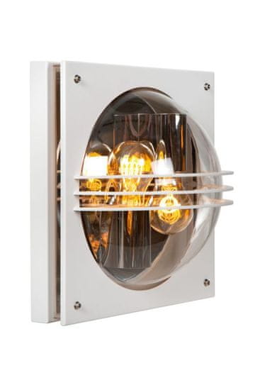 LUCIDE Lucide PRIVAS - Wall light Outdoor - 2xE27 - IP44 - White 14828/02/31