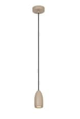 LUCIDE Lucide EVORA - Pendant light - D10 cm - 1xGU10 - Taupe 45406/01/41