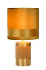 LUCIDE FRIZZLE Table lamp E14/40W H32cm Ochre 10500/81/34