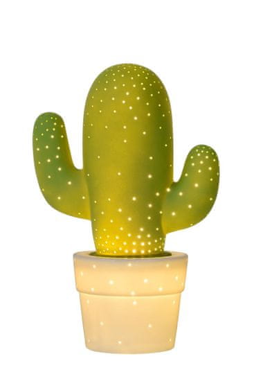 LUCIDE CACTUS stolná lampa Ceramic E14 135130133