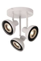 LUCIDE Lucide SENSAS - Ceiling spotlight - D25,8 cm - 3xES111 - White 30997/13/31