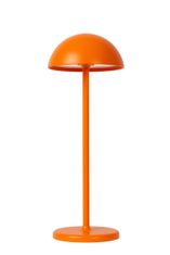 LUCIDE Lucide JOY - Rechargeable Table lamp Outdoor - Battery - ? 12 cm - LED Dim. - 1x1,5W 3000K - IP54 - Orange 15500/02/53