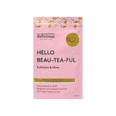 Delhicious Telový peeling Hello Beau-Tea-Ful Original (Black Tea Body Scrub) 100 g