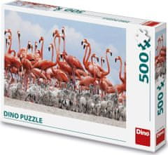 DINO Puzzle Plameniaky 500 dielikov