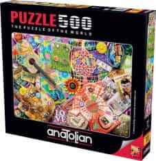 AnaTolian Puzzle 60. roky 500 dielikov