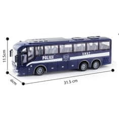 Luxma Policajný autobus na diaľkové ovládanie QH866-4