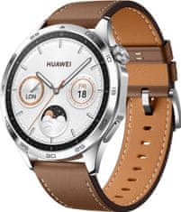 Huawei Huawei Watch GT 4/46mm/Silver/Elegant Band/Brown