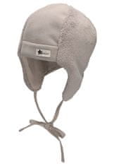 Sterntaler Čiapka na zaväzovanie zimná light grey -43cm-5-6m