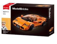 Sluban Model Bricks M38-B1127 Sportovní vůz 2002