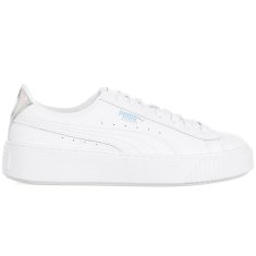 Puma Obuv biela 38 EU Basket Platform Iridescent Jr