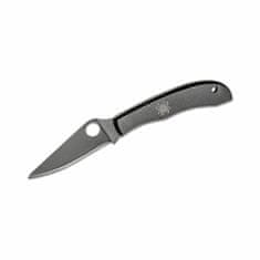 Spyderco C137BKP Honeybee Stainless Black malý vreckový nôž 4,1 cm, celooceľový, celočierny