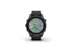 Garmin Garmin Fenix 7S Sapphire Solar Carbon Gray | DLC Titanium/Black Band