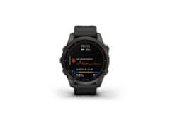 Garmin Garmin Fenix 7S Sapphire Solar Carbon Gray | DLC Titanium/Black Band