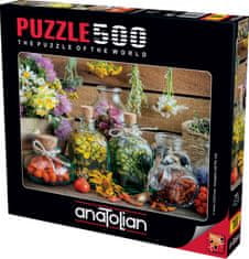 AnaTolian Puzzle Bylinná terapia 500 dielikov