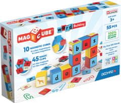 Geomag Magnetické kocky Magicube Word 55 kociek
