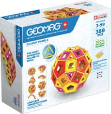 Geomag Classic Panels Masterbox Warm 388 dielikov