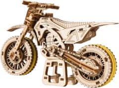 Wooden city 3D puzzle Motocykel MotoCross 88 dielikov