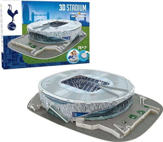 STADIUM 3D REPLICA 3D puzzle Štadión Tottenham Hotspur - Tottenham Hotspur FC 75 dielikov