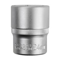 DEMA Nástrčkový kľúč / orech krátky 24 mm 1/2"