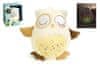 Sova Sleepy Owl plyšová na batérie so svetlom a zvukom v krabici