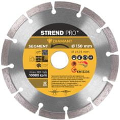 Strend Pro Kotúč Strend Pro 521A, 150 mm, diamantový, segment