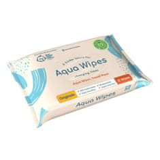 Aqua Wipes BIO Aloe Vera 100% rozložiteľné obrúsky, 99% vody, 12ks