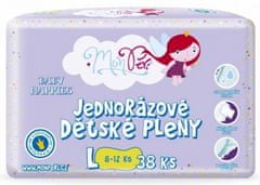 MonPeri Klasik Plienky jednorazové L (8-12 kg) 38 ks