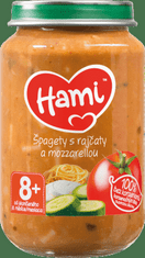 Hami Špagety s paradajkami a mozarellou (200 g) - zeleninový príkrm