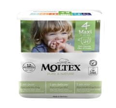 MOLTEX 6x Pure&Nature Plienky jednorazové 4 Maxi (7-18 kg) 29 KS - ECONOMY PACK