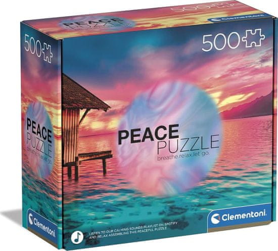 Clementoni Peace puzzle: Žiť prítomnosťou 500 dielikov