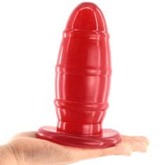 Xcock Veľký červený análny kolík intímny análny kolík dildo XXXL unisex