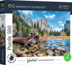 Trefl Puzzle UFT Wanderlust: Yosemitský národný park, Kalifornia, USA 500 dielikov