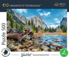 Trefl Puzzle UFT Wanderlust: Yosemitský národný park, Kalifornia, USA 500 dielikov