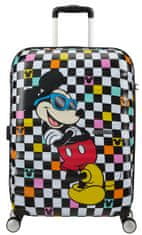 American Tourister Stredný kufor Wavebreaker Disney 67cm Mickey Check