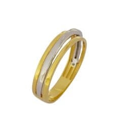 Amiatex Zlatý prsteň 62498 + Nadkolienky Gatta Calzino Strech, 57, 2.35 G
