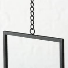 Dekorstyle Závesná polica 54 cm čierna