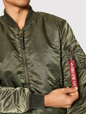 Alpha Industries  Pánska Bunda MA-1 VF 59 Battlewash Zelená S