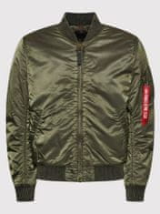 Alpha Industries  Pánska Bunda MA-1 VF 59 Battlewash Zelená S