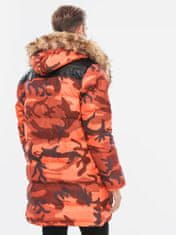 Alpha Industries  Pánska Zimná bunda N3-B Puffer Oranžová S