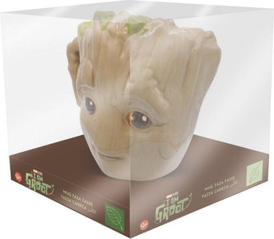 Marvel Hrnek 3D - Groot