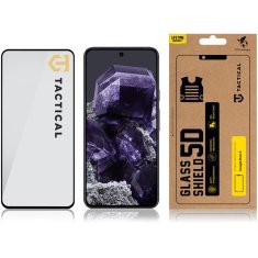 Tactical Glass Shield 5D sklo pre Google Pixel 8 - Čierna KP29093