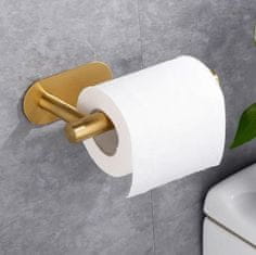 Verk Držiak na toaletný papier samolepiaci zlatý