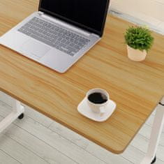 MUVU Mobilný stôl na notebook na kolieskach