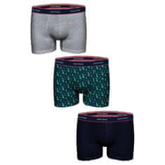 John Frank Pánske boxerky John Frank JF3BFG05 3 PACK vp70337 L